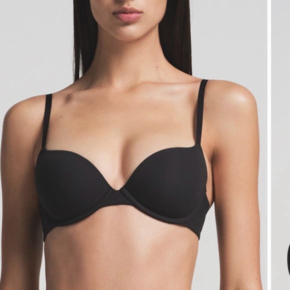 SKIMS Other - SKIMS Fits Everybody Black Women's Bra 36C NWT